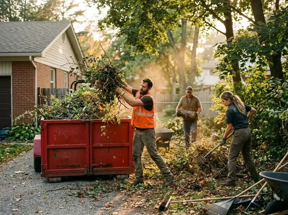 yard-waste-cleanup-crew-landsc-004 — client result, 40 Yard Roll-off Dumpster Rentals in Sturgeon Bay